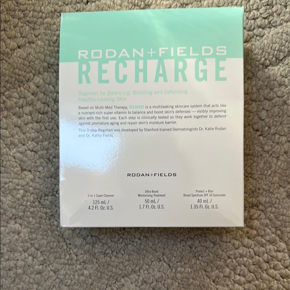 Rodan + Fields Recharge Skincare Set